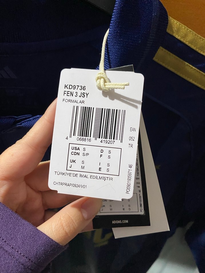 Orijinal Yeni sezon etiketli Fenerbahçe forması - Görsel 3