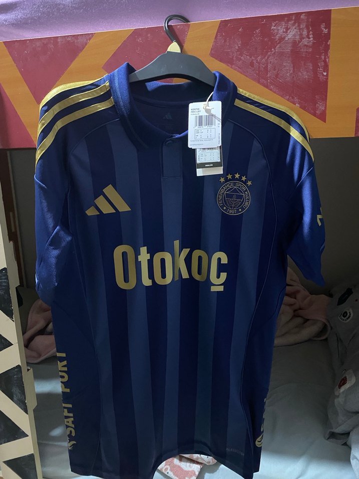 Orijinal Yeni sezon etiketli Fenerbahçe forması - Görsel 5