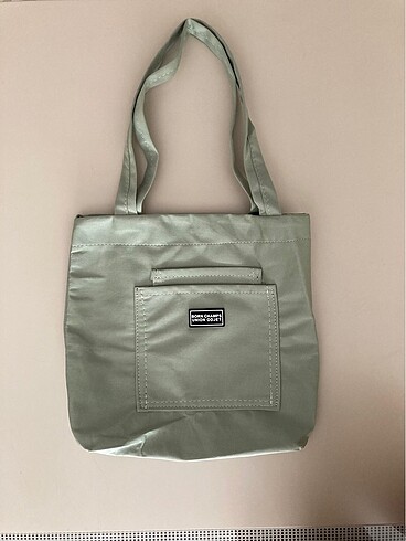 Zara Mint yeşili üç bölmeli born champs çanta