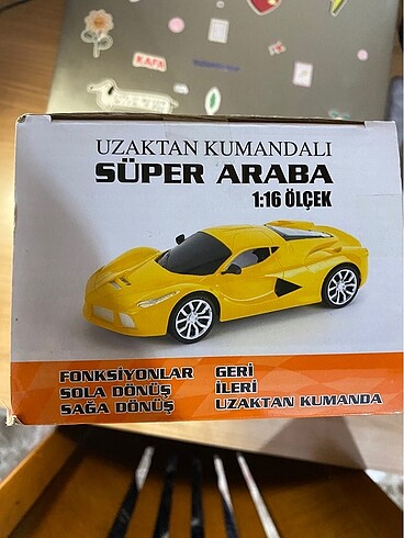 Uzaktan kumandalı araba