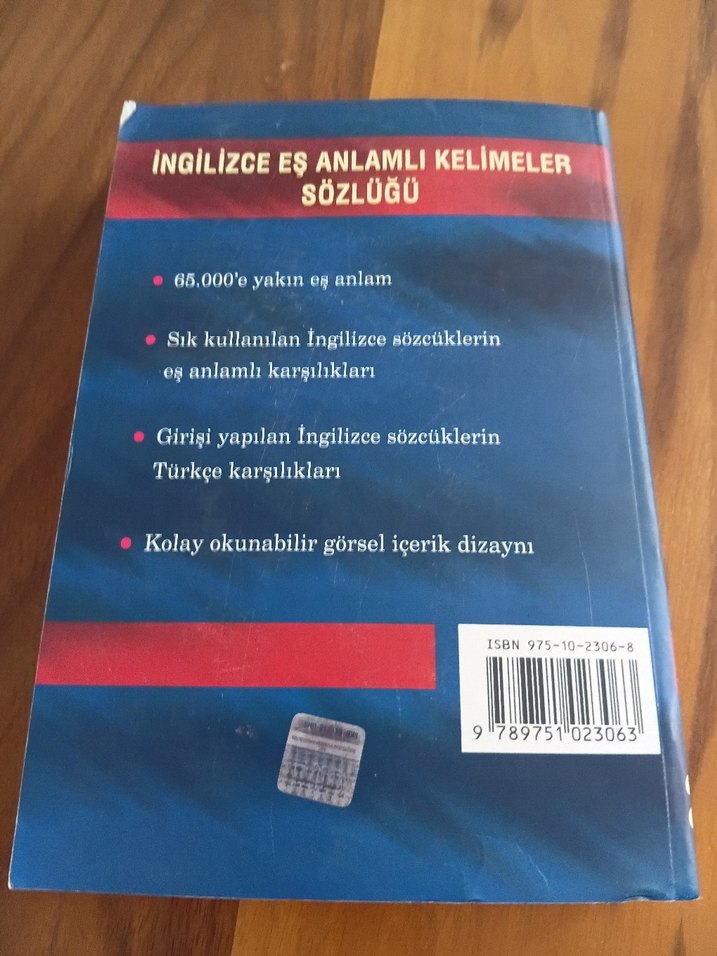 İngilizce Anlamlı Kelimeler Sözlüğü ve YDS Sözlüğü - Görsel 3