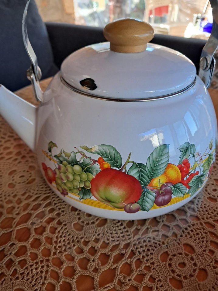 VintageEmaye Çaydanlık - Görsel 2