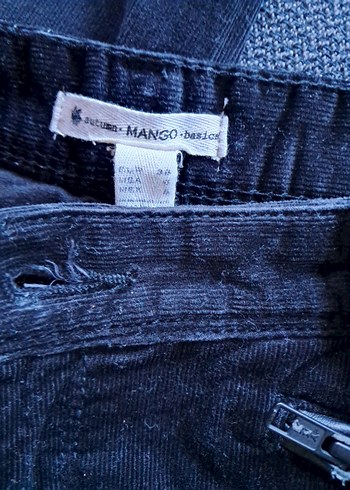 Kadın Orjinal Mango Pantolon - Görsel 6