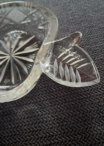 Vintage Sınger Kesme Kristal - Görsel 9