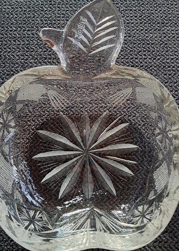 Vintage Sınger Kesme Kristal - Görsel 4