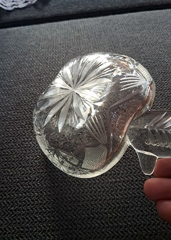 Vintage Sınger Kesme Kristal - Görsel 7