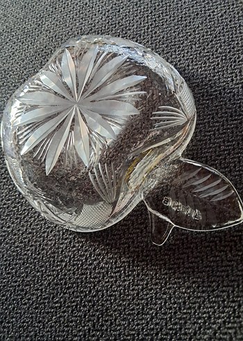 Vintage Sınger Kesme Kristal - Görsel 3