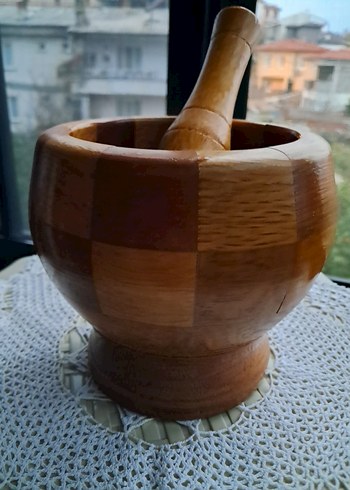 Ahşap Havan ve Havan Tokmağı - Görsel 2