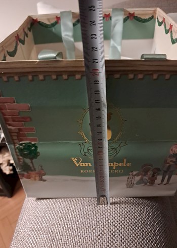 Var Stapele Koekmakerij Karton Çanta - Görsel 8