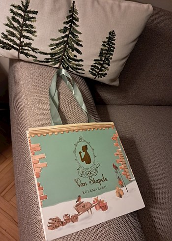 Var Stapele Koekmakerij Karton Çanta - Görsel 2