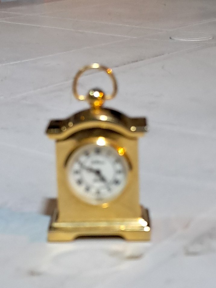 Vintage Piriç Masa Saati - Görsel 2