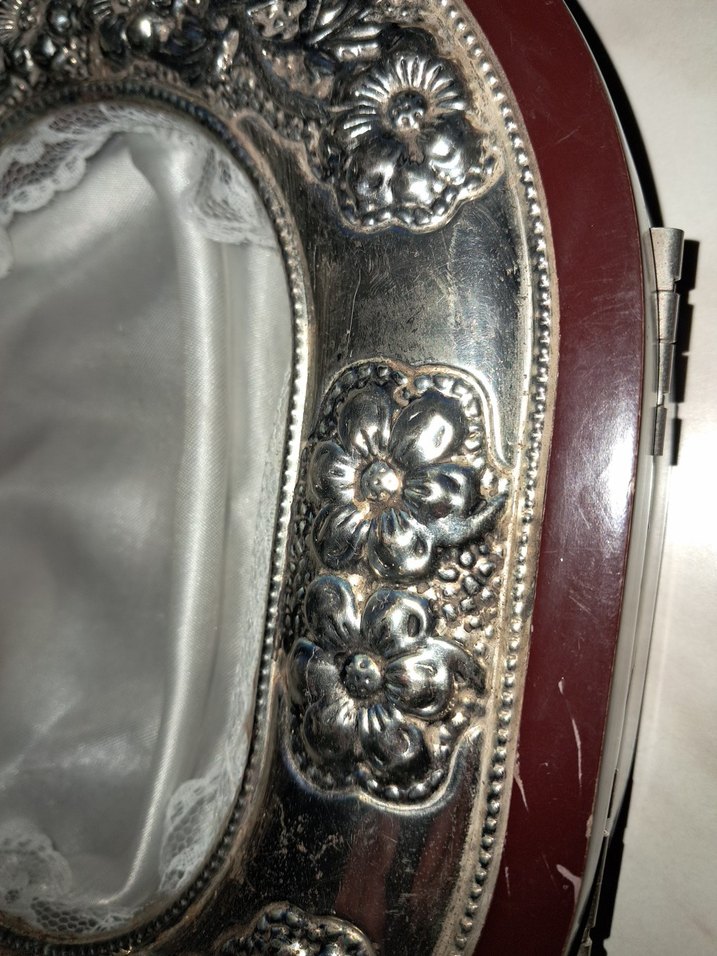 Vintage Oval Ahşap Takı Kutusu - Görsel 4