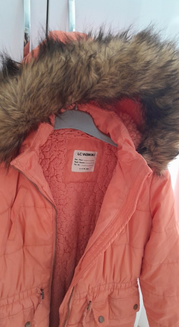 kızçocuk mont.13 14 yaş 11 12 yasa da uygundur - Görsel 4