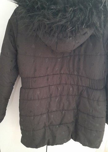 Kürklü kışlık mont - Görsel 7