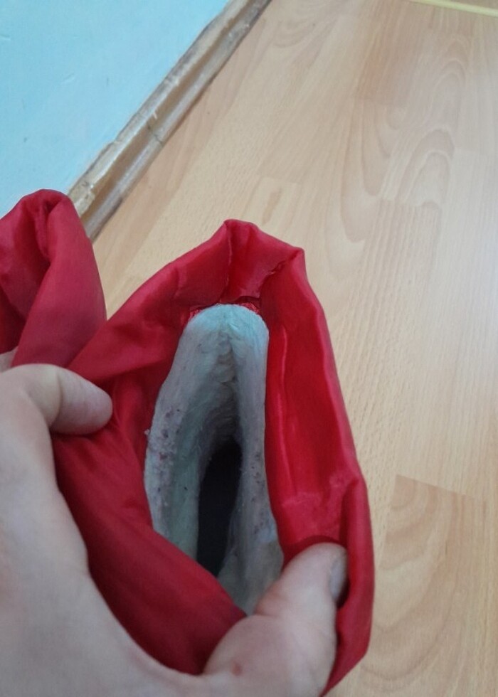 Kirmixi yagmur cizmesi - Görsel 4