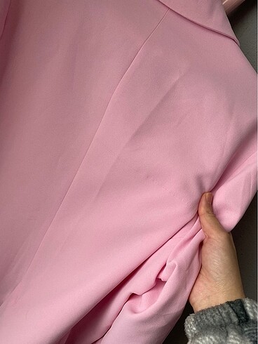 Zara Pembe blazer ceket