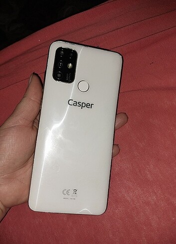  Beyaz akıllı telefon Casper via f 20 