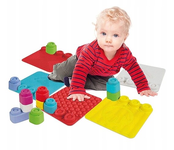 Fisher Price Baby clementoni yumuşak blok ve halı