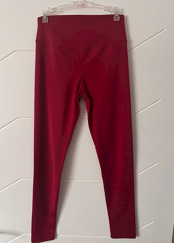 Bordo Kadın Spor Tayt - Görsel 3