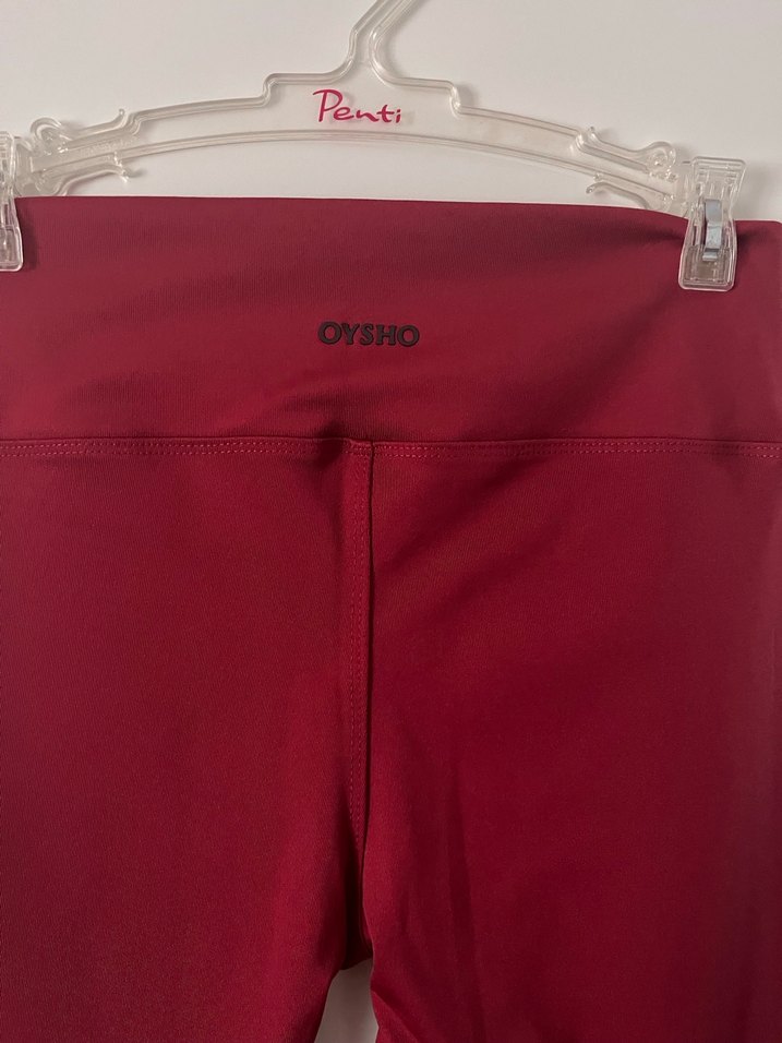 Bordo Kadın Spor Tayt - Görsel 2