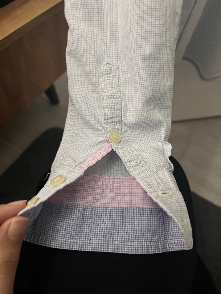 Mavi Kadın Gömlek - Görsel 4