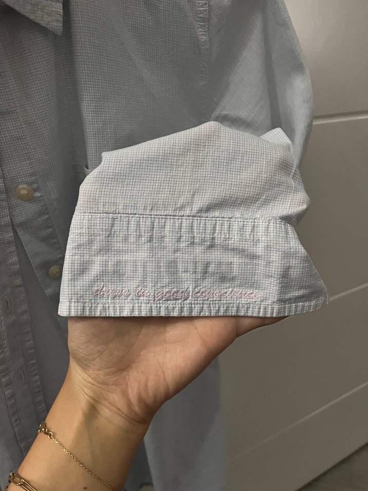 Mavi Kadın Gömlek - Görsel 3