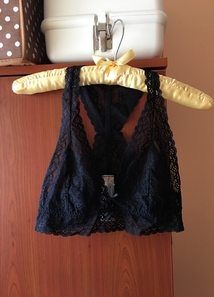 DANTEL SİYAH BRALET