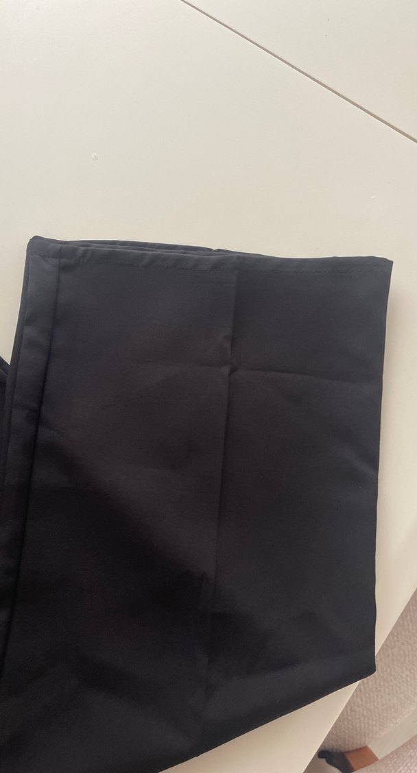 Kadın Siyah Pilili Kumaş Pantolon - Görsel 4