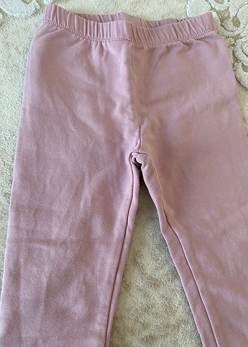 24-36 Ay Beden Kız Çocuk İçi Muflon Pembe Tayt