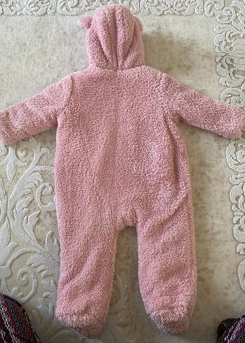 Pembe Welsoft Peluş Bebek Kız Tulum - Görsel 5
