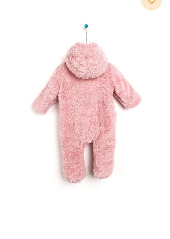 Bebek welsoft peluş tulum - Görsel 3