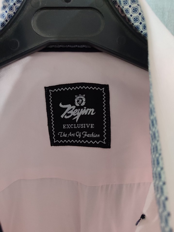 Pembe Düğmeli Erkek Gömlek - Görsel 2