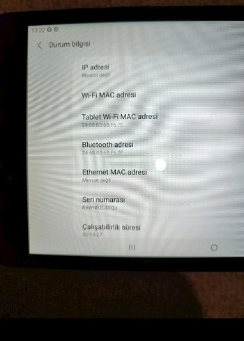 SAMSUNG Siyah Tablet - Görsel 3