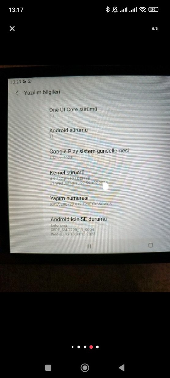 SAMSUNG Siyah Tablet - Görsel 2