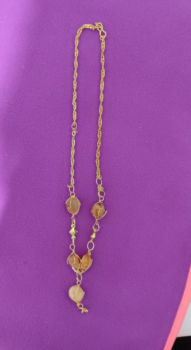 Uzun Zincir Detaylı  Kadın Kolye - Görsel 2