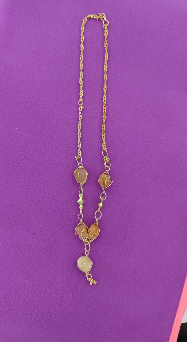 Uzun Zincir Detaylı  Kadın Kolye - Görsel 3