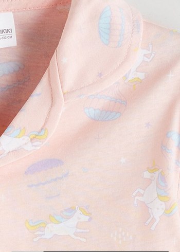 LCW Uzun Kollu Düğmeli Pijama Takimi - Görsel 4