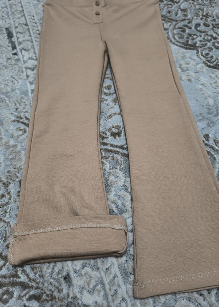 5-6 YAS LCW İSPANYOL PAÇA PANTOLON - Görsel 4