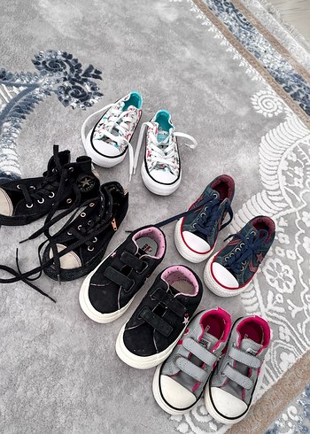 27 Beden lacivert Renk Orijinal converse çocuk ayakkabısı