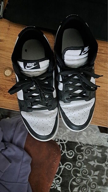 44 Beden siyah Renk Nike Dunk Low Panda