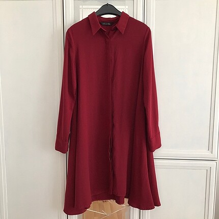 Bordo Tunik Gömlek