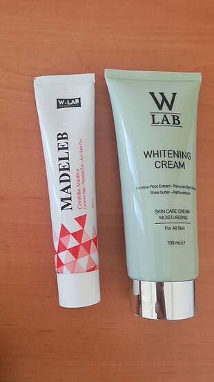W lab beyazlatıcı krem 