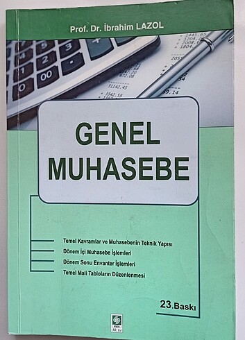Genel Muhasebe 