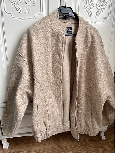 Zara Zara krem bomber ceket