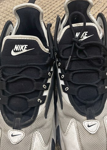 Nike Beyaz Gri Bağcıklı Spor Ayakkabı - Görsel 7