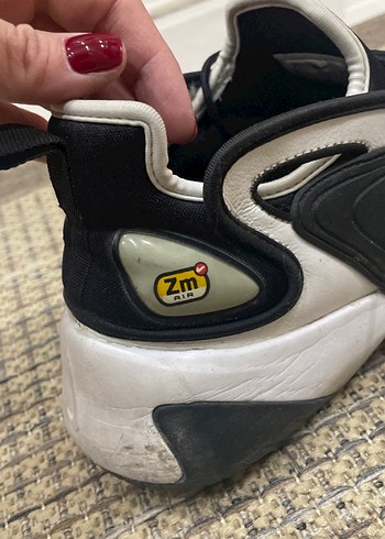 Nike Beyaz Gri Bağcıklı Spor Ayakkabı - Görsel 4