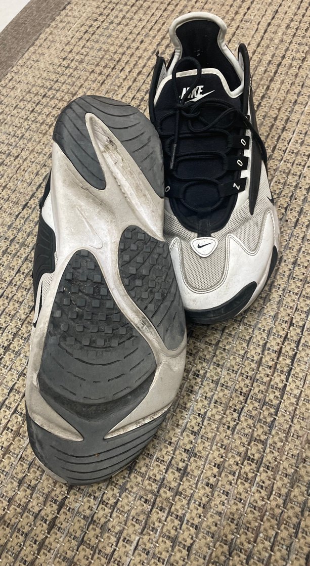 Nike Beyaz Gri Bağcıklı Spor Ayakkabı - Görsel 2