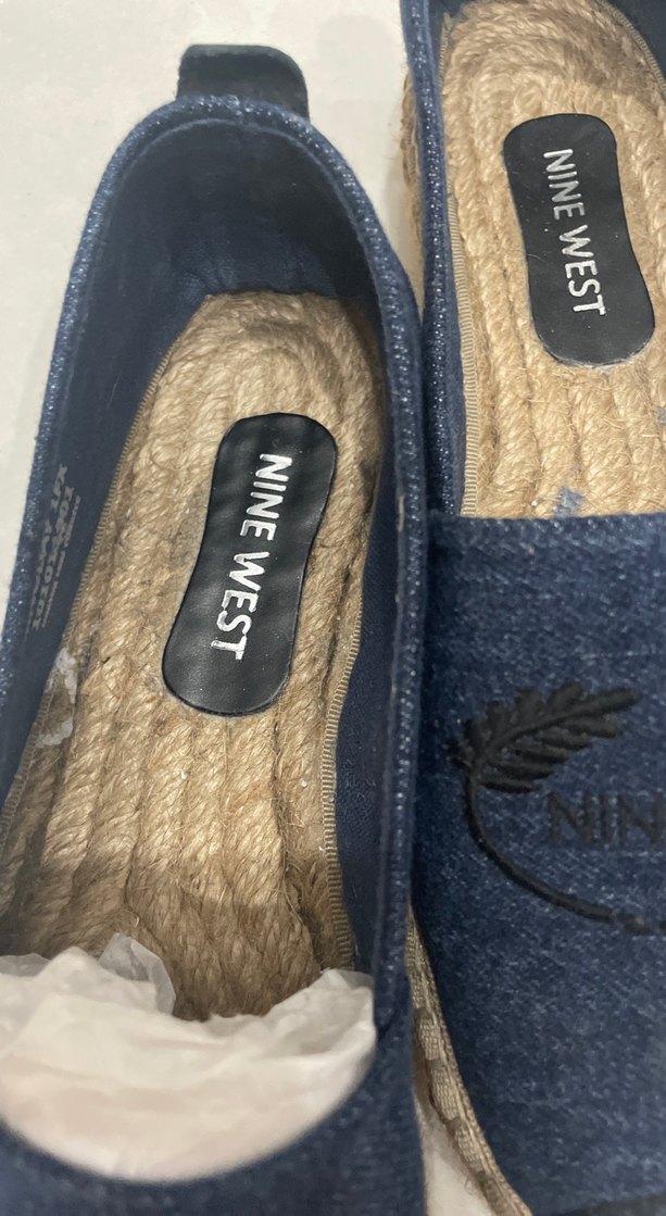 Nine West Mavi Denim Dolgu Topuklu Espadril - Görsel 3