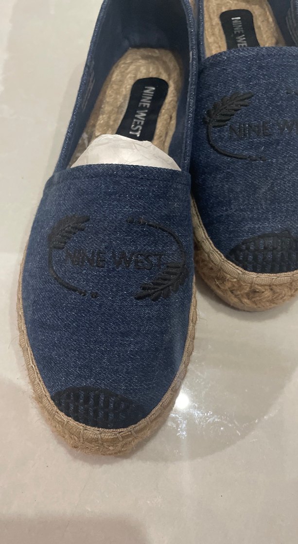 Nine West Mavi Denim Dolgu Topuklu Espadril - Görsel 2