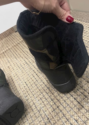 Unisex Kamuflaj Desenli Kaymaz Bot - Görsel 2